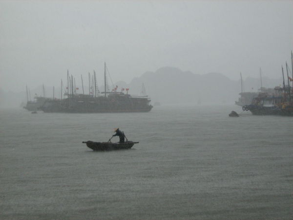 Stormy HaLong Bay