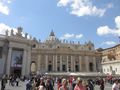 St Peter's Basilica from the Square.