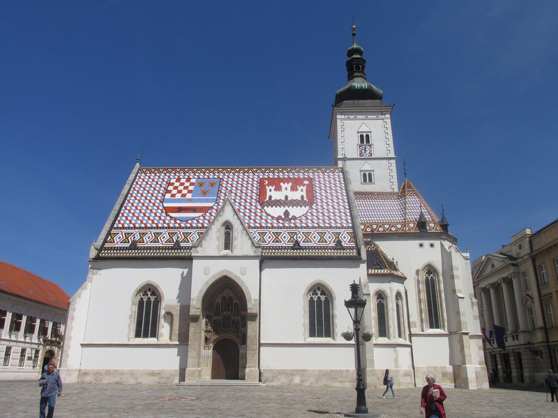 St Mark's Church, Zagreb.