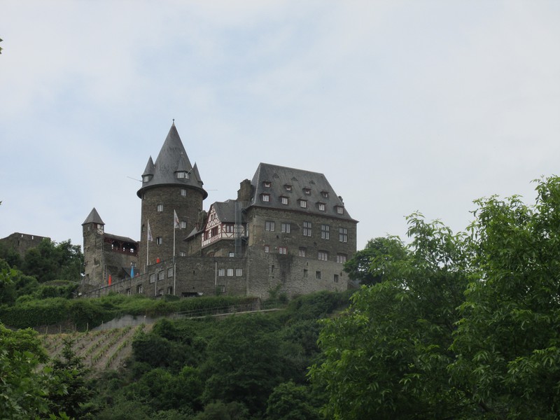 Castles are abundant on the Rhine.