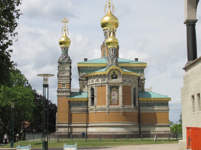 Darmstadt's Russian Chapel.