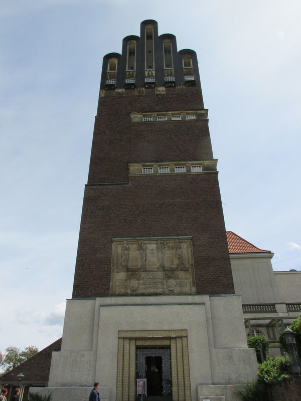 The Marriage Tower or Five Fingers Tower in Darmstadt.