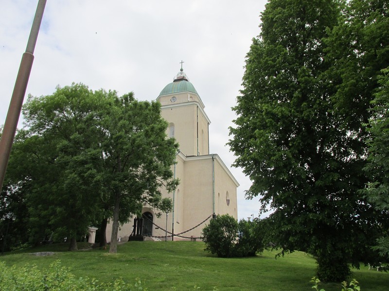 The church on Suomenlinna