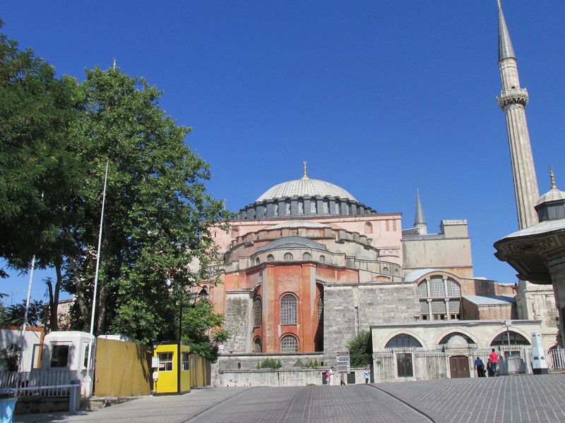 The Hagia Sofia.
