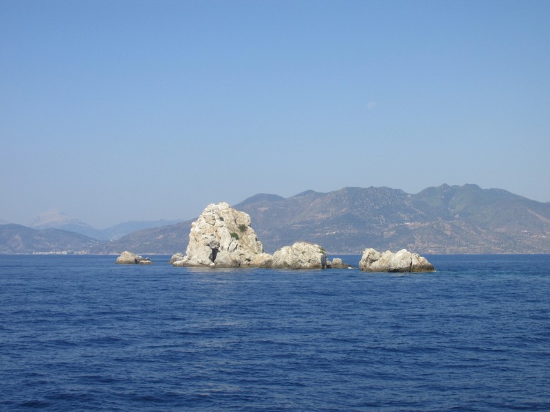 The Saronic Gulf in the Aegean Sea.