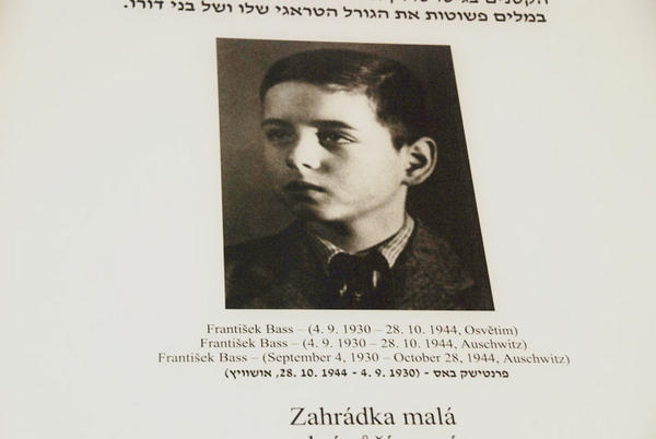 This little boy wrote this poem while at Terezin, and he was later murdered at Auschwitz: