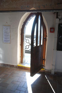 Door to the walkway