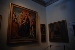 Paintings in the Picture Gallery.