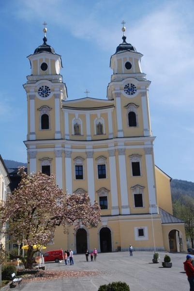 Church where the von Trapps were married in the movie