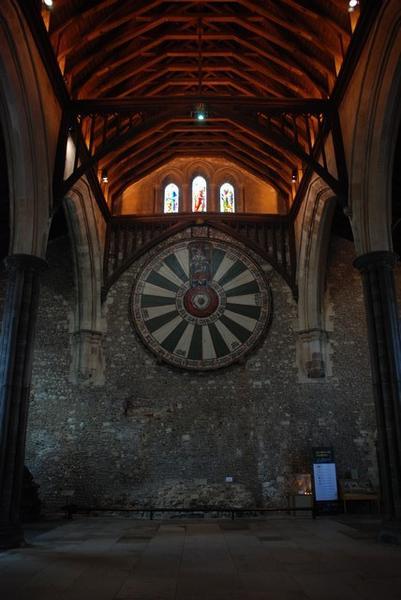 Great Hall museum -- King Arthur's Round Table