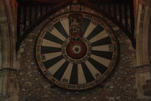 Great Hall museum -- King Arthur's Round Table