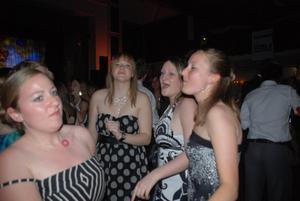 Anna, Lauren, Jess and Liz dancing