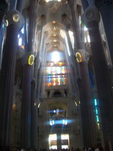 Inside Sagrada Familia