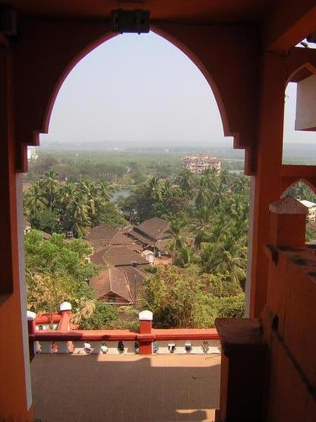 View from the temple
