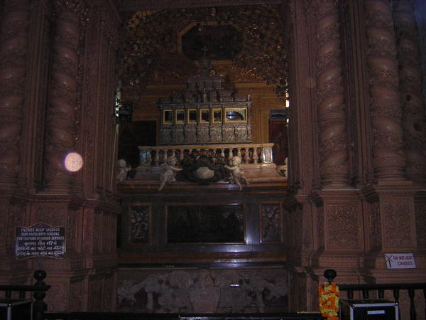 St Francis Xaviers remains!