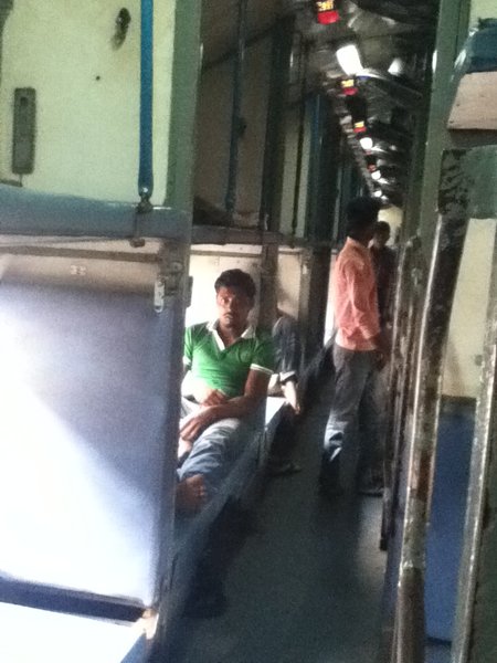 Indian 2nd Class train compartment