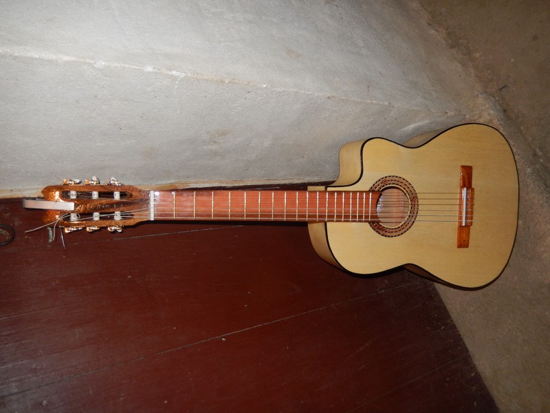 De artisanale gitaar..