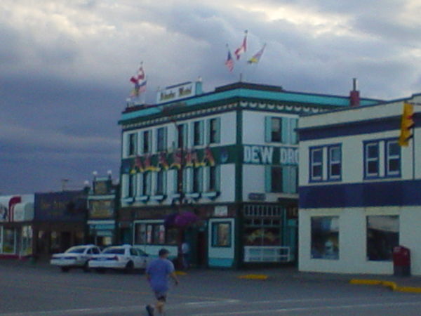 The Alaska hotel in Dawson Creek