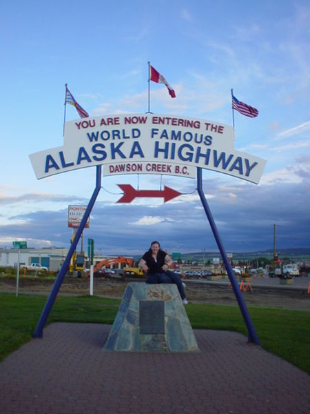 The Alaskan Hwy...the beginning