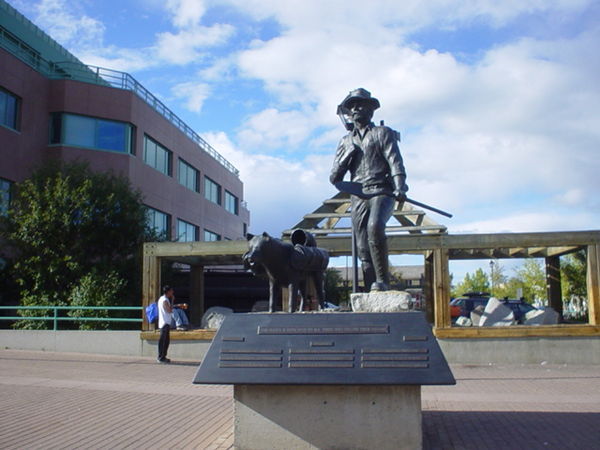 Whitehorse statue