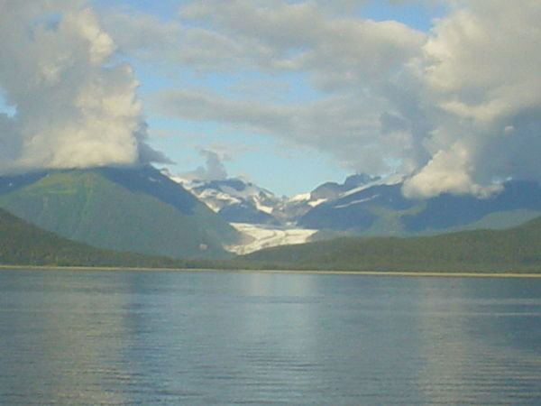 One of the glaciers