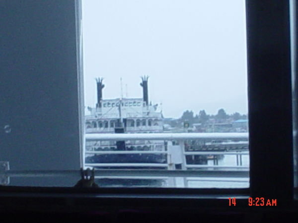 Fellow Alaskan ferry at port