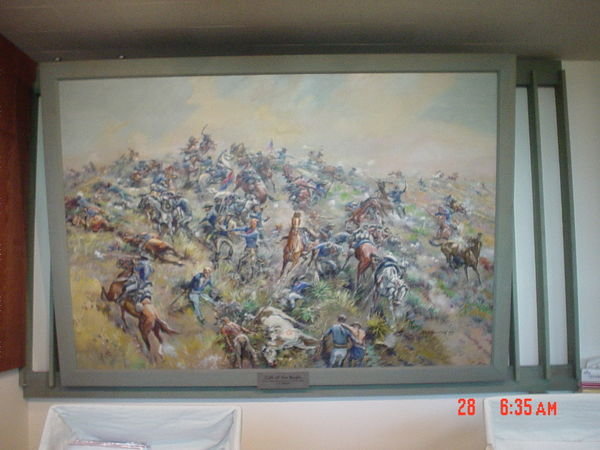 Custer's Last Stand painting