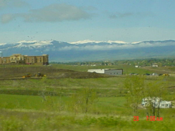 Pretty mtns in Wyoming