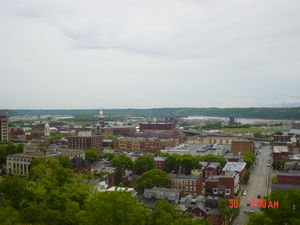 The view from Fenelon Place Elevator Dubuque, Iowa (1)