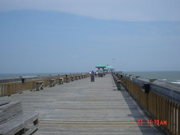 Sunny pier