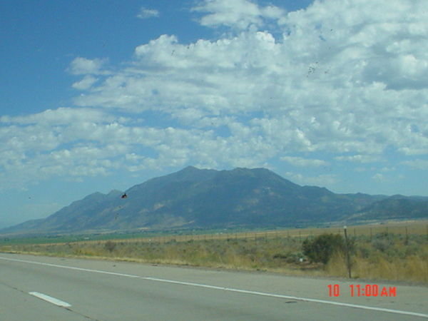 pretty mountain in Utah