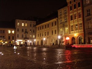 Krakow night shot