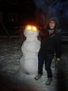 The tortured snowman