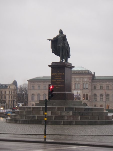 Statue near Kungliga Slottet