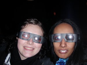 Me and Shirley, sporting the 3D shades