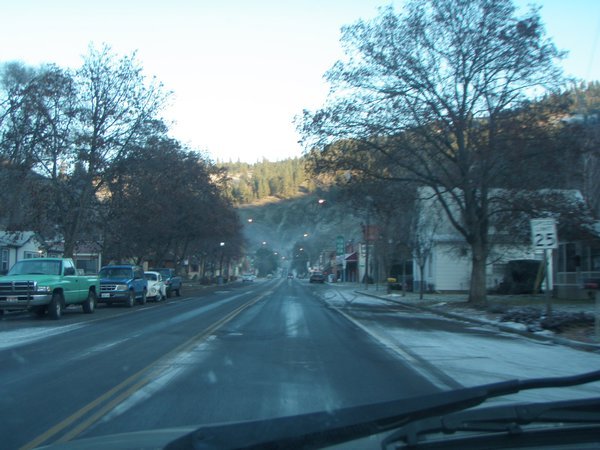 Main Street Kendrick, Idaho