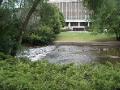 Red Cedar River that flows through campus