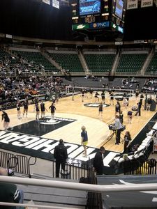 MSU Volleyball at the Breslin Center