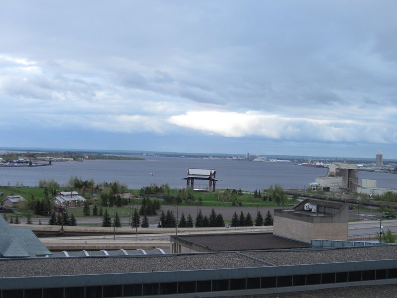 Duluth (view from my hotel room)