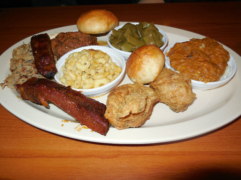 Lunch at Hudson's Smokehouse in SC