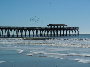 Fishing Pier at Myrtle Beach State Park