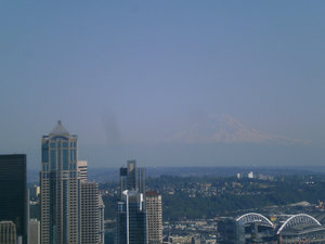 Mt Rainier, View from the Space Needle