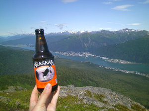 A beer at the top