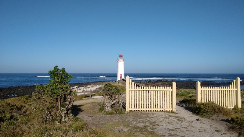 lighthouse at Griffiths Island