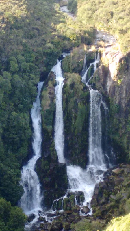 Water falls on route to Taupo