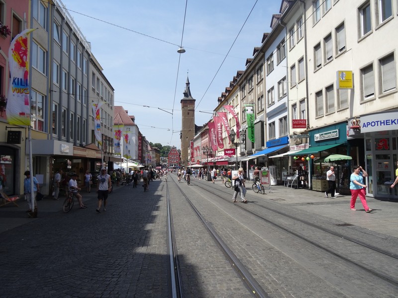 downtown Wurzburg