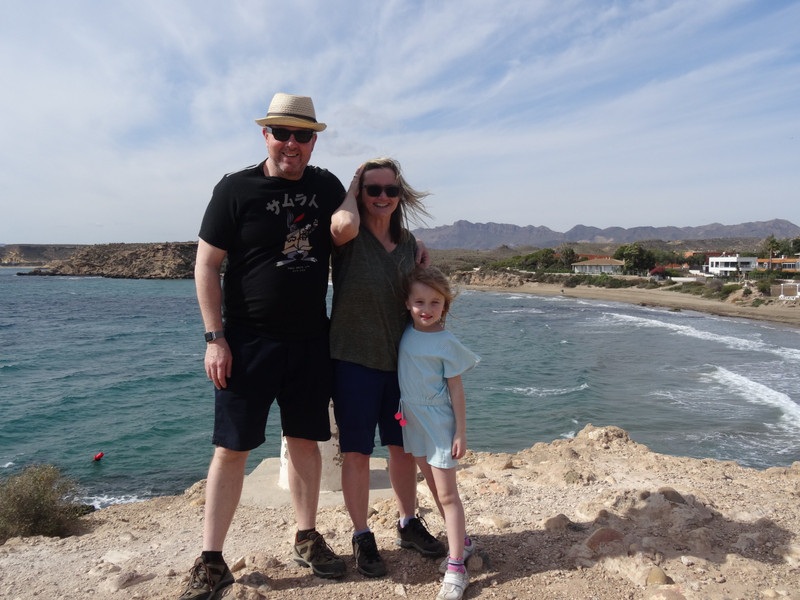 Dave, Jane and Nell in descending age and height order