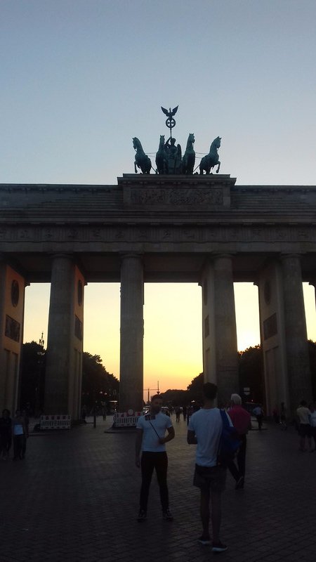 dusk over Brandenburg