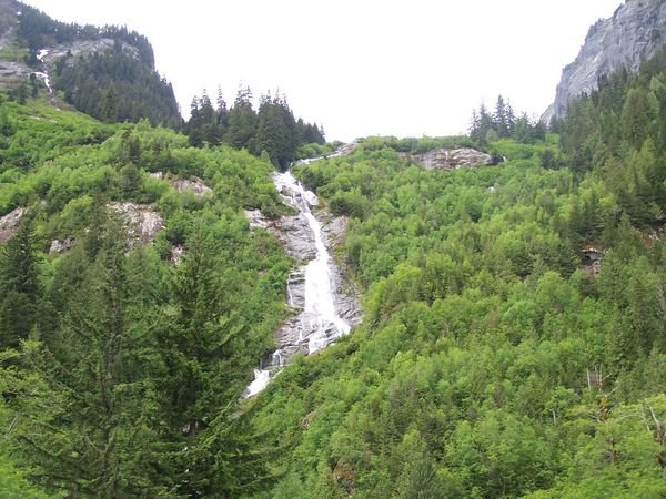 waterfall in canada