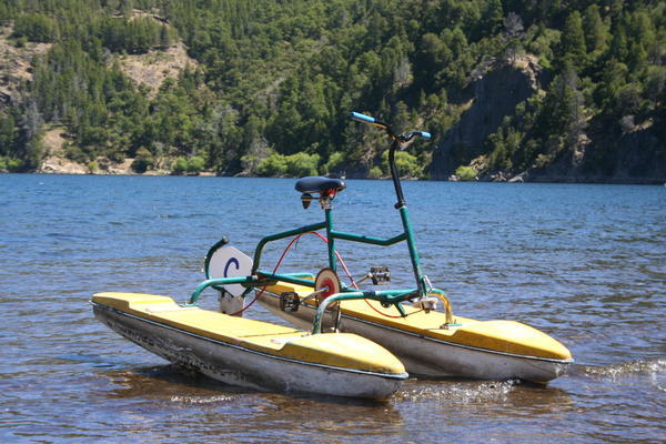 pontoon bicycle